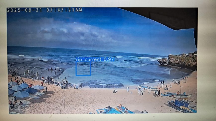 Tim Dosen UNHAN Berhasil Ungkap Fenomena Rip Current Dengan Teknologi AI di Pantai Drini Yogyakarta