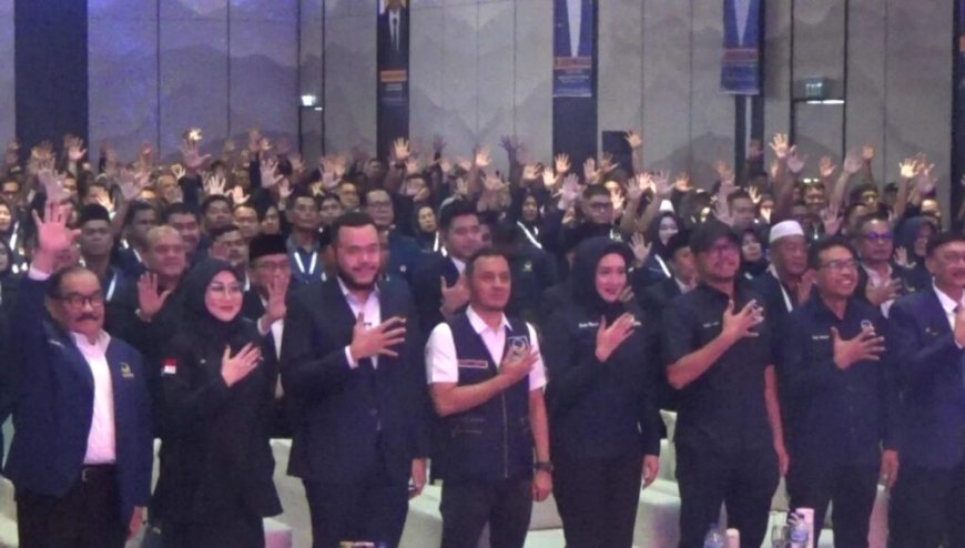 Inilah Pesan ketua DPP Partai Nasdem pada Rakerwil Sumatera Barat