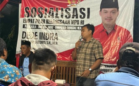 Perkuat Nasionalisme di Era Digital, Dede Indra Permana Gelar Sosialisasi 4 Pilar di Desa Tengen Wetan