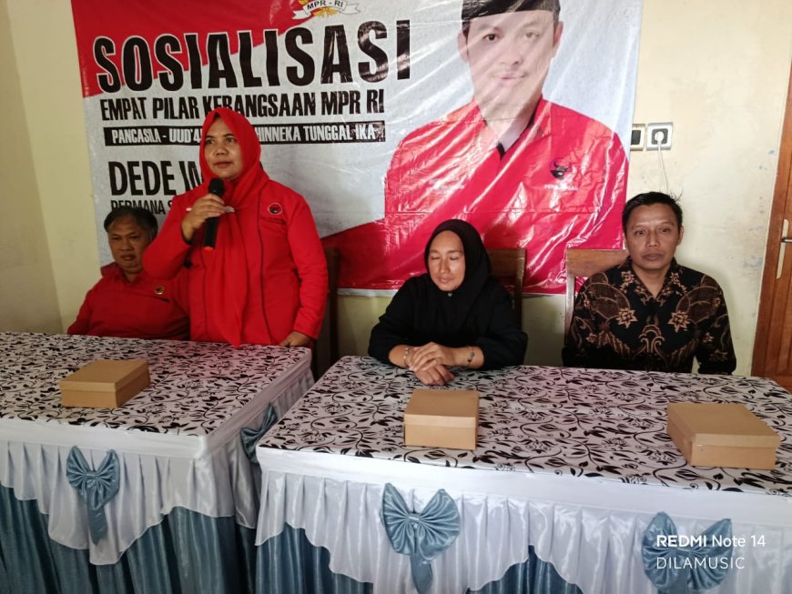 Dede Indra Permana Ajak Warga Desa Kreyo Pemalang Rawat Kebinekaan dalam Bingkai NKRI