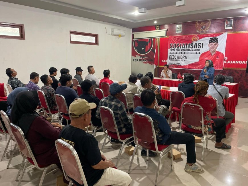 Dede Indra Permana Ajak Warga Desa Rembul Pemalang Jadikan Pancasila Pegangan Hidup