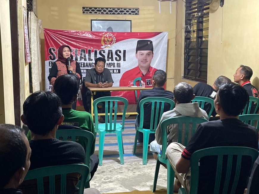 Di Desa Gembyang, Dede Indra Permana Tekankan Bhinneka Tunggal Ika sebagai Perekat Persatuan Bangsa
