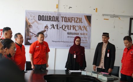 PDI Perjuangan Kota Padang Gelar Tahfidz Qur'an dan Bagi Pabukoan Selama Ramadan
