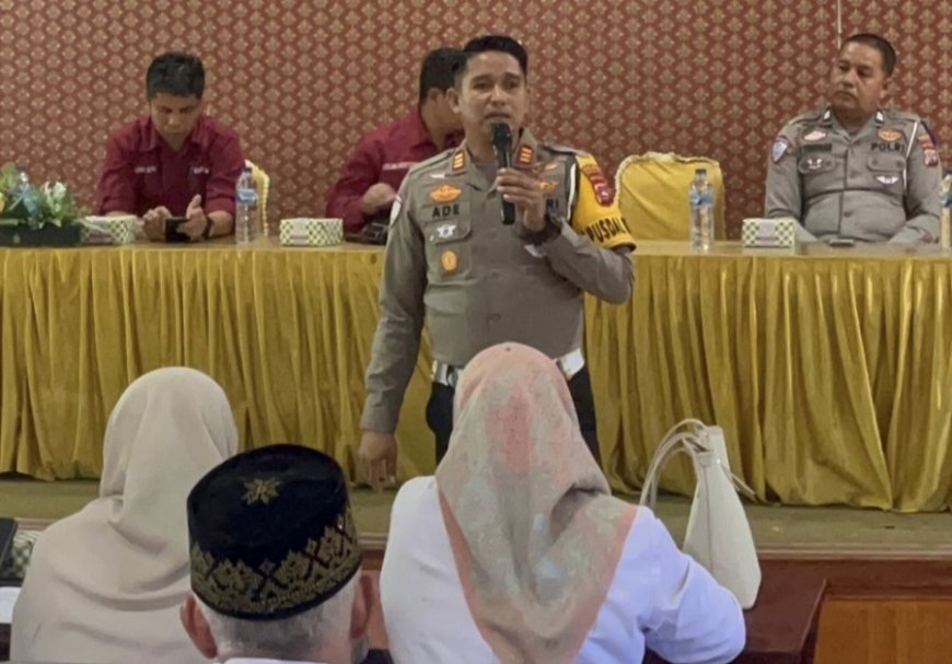 Tingginya Kecelakaan Lalu Lintas Dikalangan Pelajar, Polres Pessel  Sosialisasi & MOU ke Sekolah