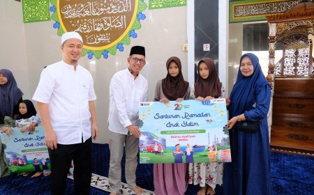 Pertamina HUT ke-29 Dengan Santuni Anak Yatim