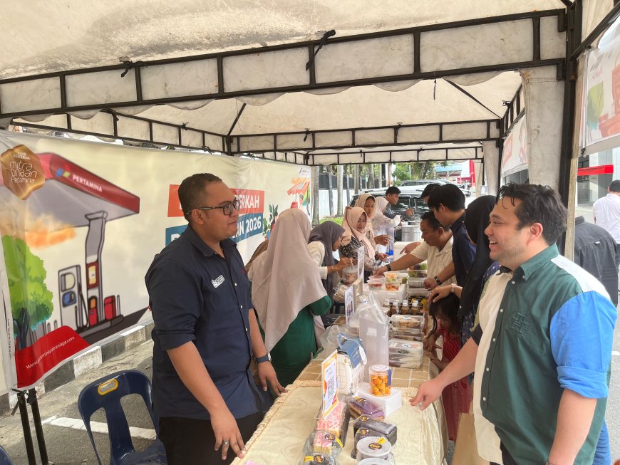 Pertamina Bantu UMKM, Dengan Gelar Pasar  Berkah Ramadan