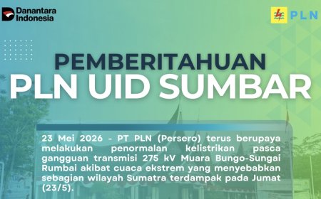Listrik Sumbar Berangsur Pulih, PLN Sebut Sistem Sudah Normal 73 Persen