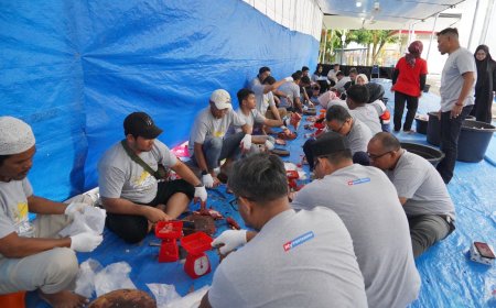 Pertamina Salurkan Ratusan Hewan Kurban di Pulau Sumatera