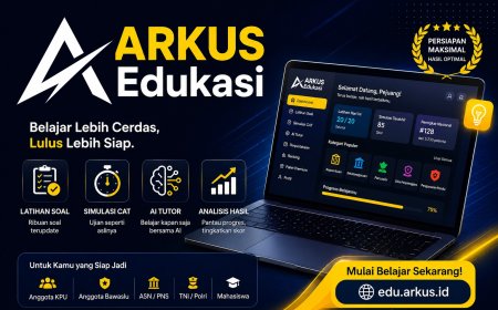 ARKUS Edu, Platform Belajar dan Simulasi Ujian Berbasis AI Resmi Diluncurkan
