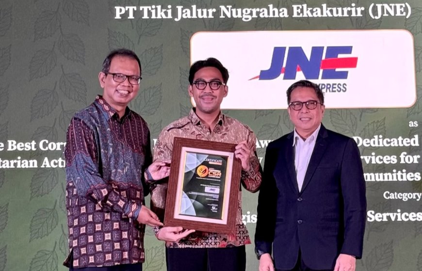 JNE Raih Penghargaan Indonesia CSR Awards 2026 Juni 2026