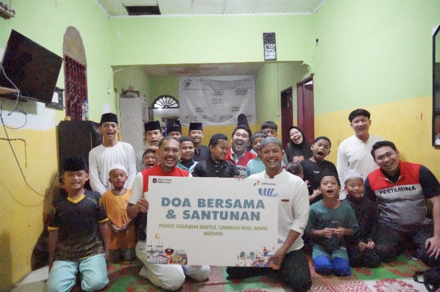 Pertamina  di Lima Provinsi Wilayah Sumbagut, Tebar Kepedulian bagi Anak Yatim, Duafa dan Disabilitas