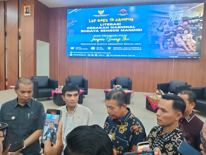 Lembaga Sensor Film Ajak Mahasiswa UIN Imam Bonjol Jadi Penjaga Tontonan Lewat Budaya Sensor Mandiri