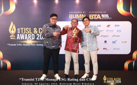 Program Cadiak Pandai Pertamina di Sumbar, Raih Predikat Platinum TSJL & CSR Award 2026