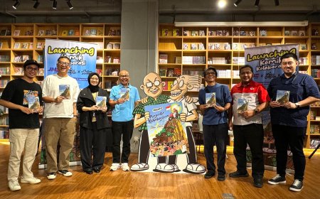 JNE Luncurkan Komik Di angkat dari Kisah Menarik Para Kurir