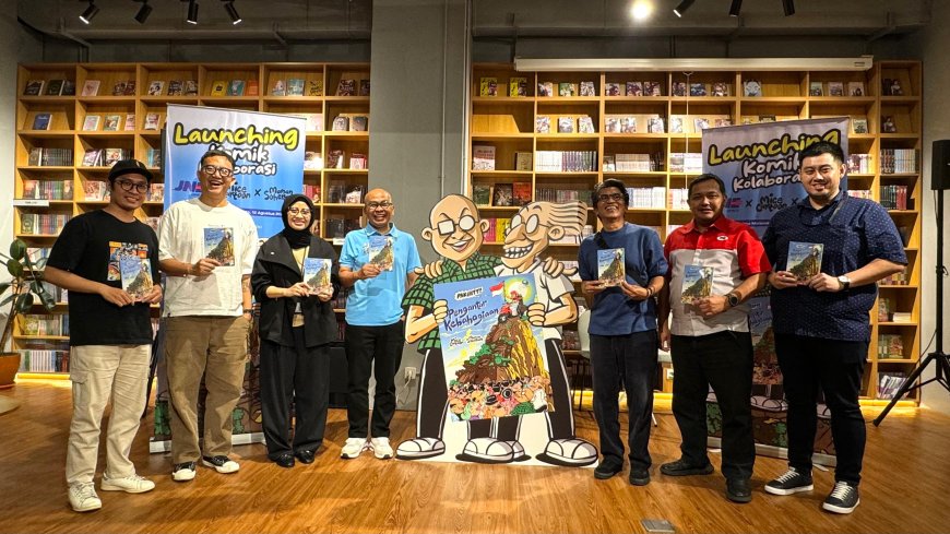 JNE Luncurkan Komik Di angkat dari Kisah Menarik Para Kurir