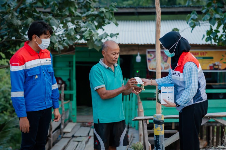 Pertamina  Gerak Cepat Bantu Penanggulangan Asap di Kerumutan, Pelalawan
