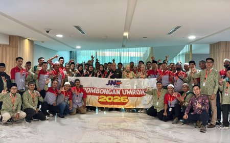Reward Loyalitas 12 Tahun bekerja, JNE Antar 1.200 Karyawannya ke Tanah Suci