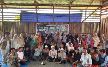 Petani Taram Belajar Fermentasi Kakao, Kulit Limbah Tak Lagi Sekadar Limbah